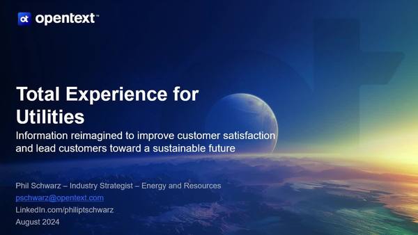 Total Experience for Utilities