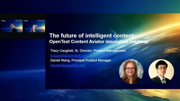 The future of intelligent content: OpenText Content Aviator innovation roadmap