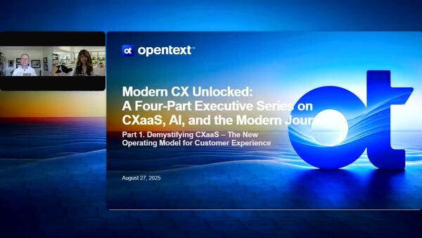Webinar: The New Operating Model for Customer Experience