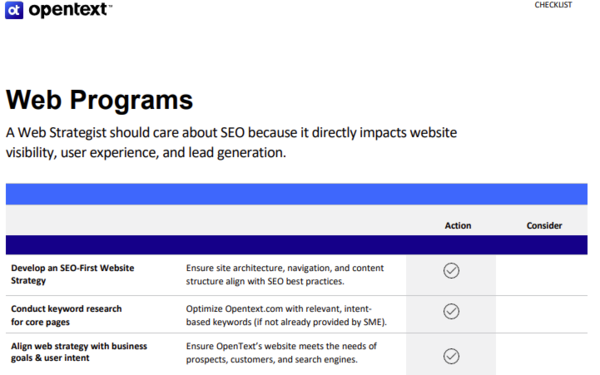 Web Programs