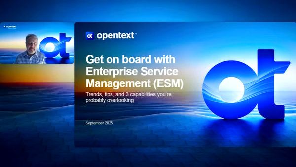webinar: ESM: Trends, tips, and 3 key capabilities