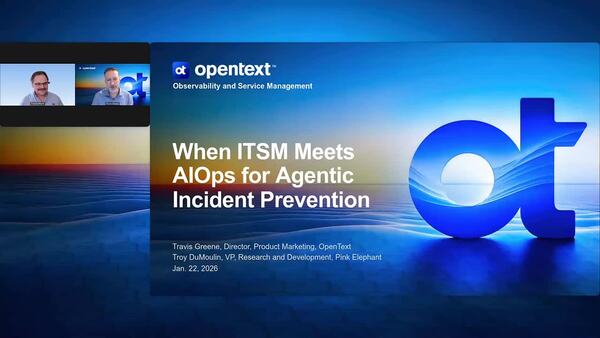 webinar: 2026 Predictions When ITSM meets AIOps for agentic incident prevention