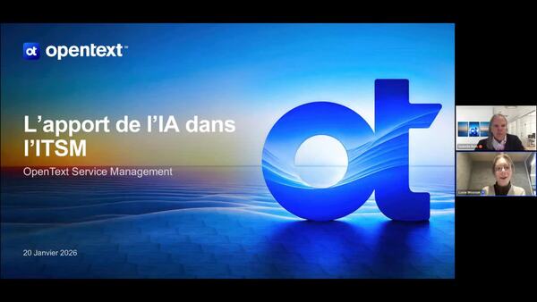Webinar: L’apport de l’IA dans l’ITSM