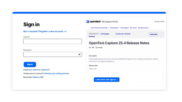 Capture Release Notes