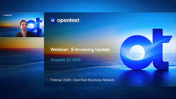 webinar: E-Invoicing Webinar Q1 2026