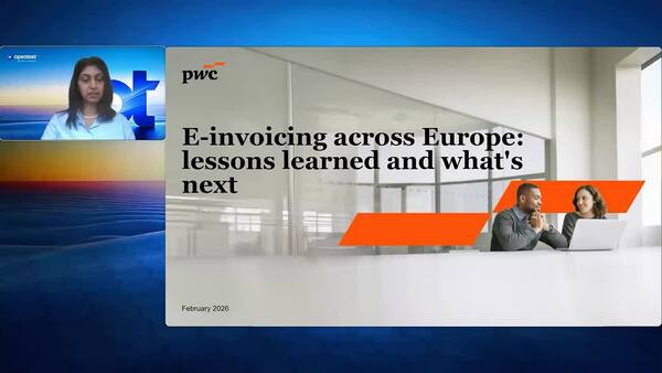 webinar: E-Invoicing across Europe