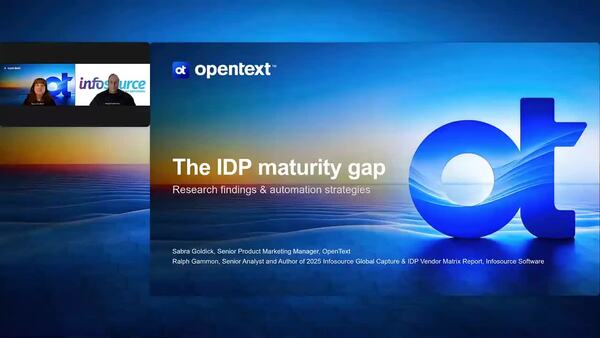 webinar: The IDP maturity gap: research findings & automation strategies