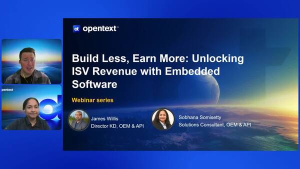 webinar: Build Less, Earn More Unlocking ISV Revenue with OpenText Knowledge Discovery – Name Entity Recognition