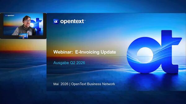 webinar: E-Invoicing Update Q2 2026