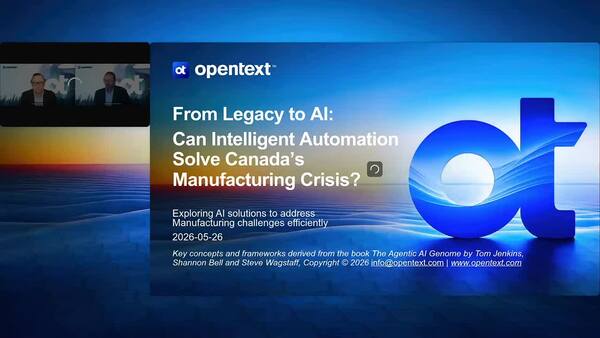 webinar: Legacy to AI: Can AI Solve Canada’s Manufacturing Labor Crisis?