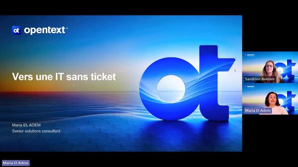 webinar: Vers une IT sans Ticket