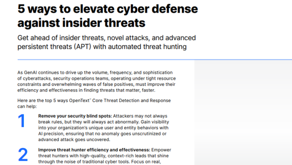 5 ways to elevate cyber