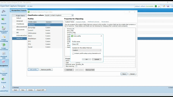Capture Extraction Profiles with LLM