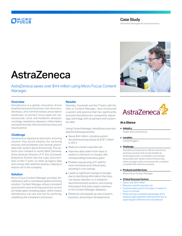 AstraZeneca Saves Over $44 Million 