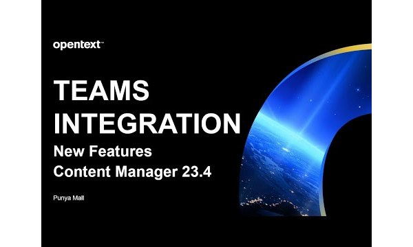 Discover Teams Integration App 23.4