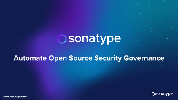 Sonatype Automate Open Source Security Governance