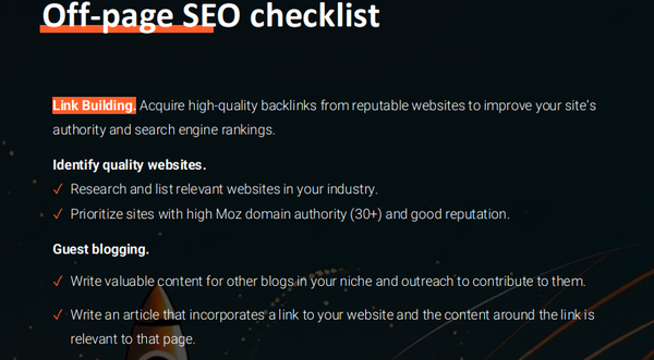 Off Page SEO