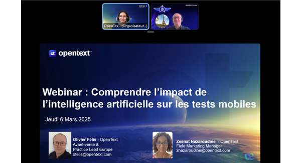 webinar: Comprendre l’impact de l’Intelligence artificielle sur les tests mobiles