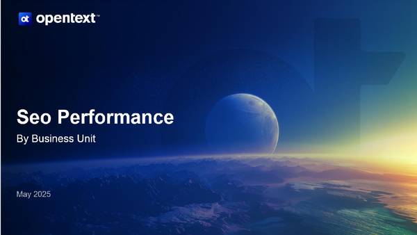 May SEO performance