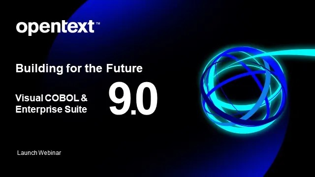Building for the Future. Visual COBOL and Enterprise Suite 9.0