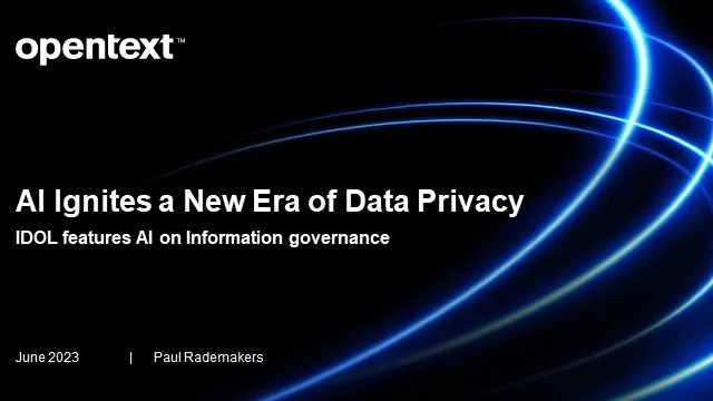 AI Ignites a New Era of Data Privacy