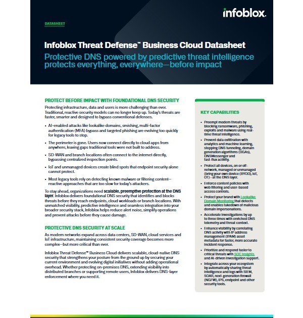 Trinzic X6 Enterprise DNS, DHCP & IPAM (DDI) Appliances