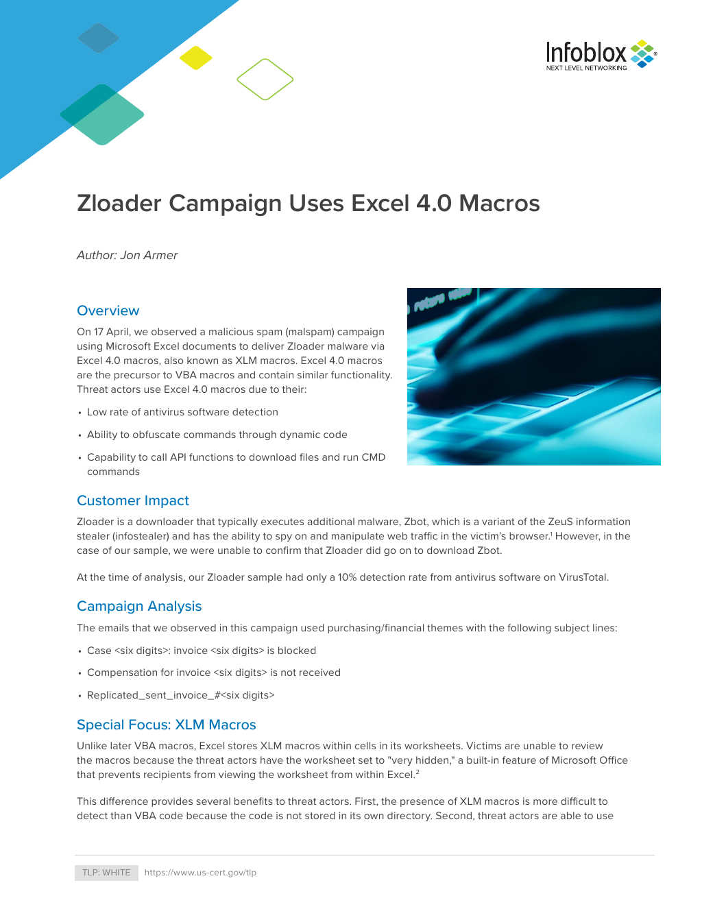 Zloader Campaign Uses Excel 4 0 Macros 0428