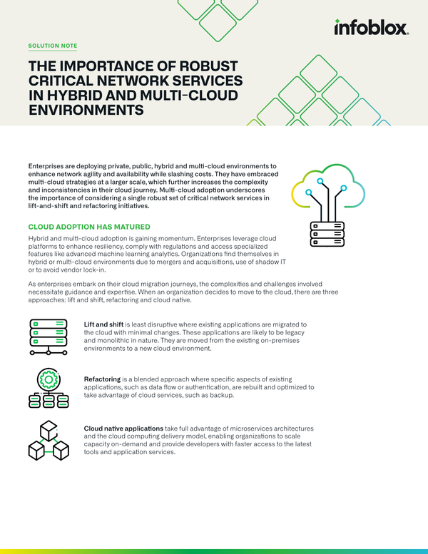 Networking Solutions: Discover Cloud Services