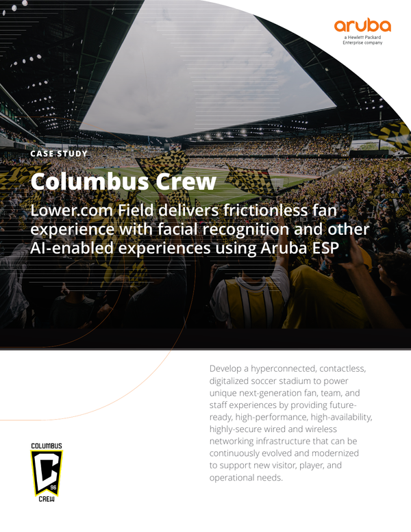 MLS's Columbus Crew Scores with an Aruba ESP Network for a