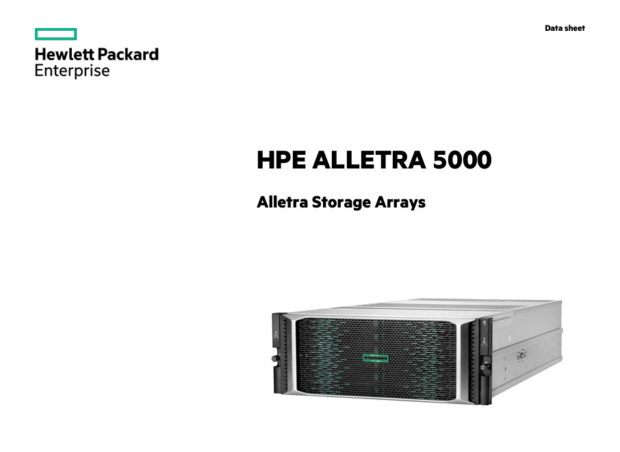 HPE Alletra 5000 [6 Min Read Time]