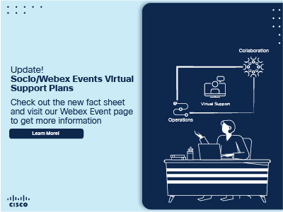 Webex Events initiates virtual support plans for virtual, in-person ...