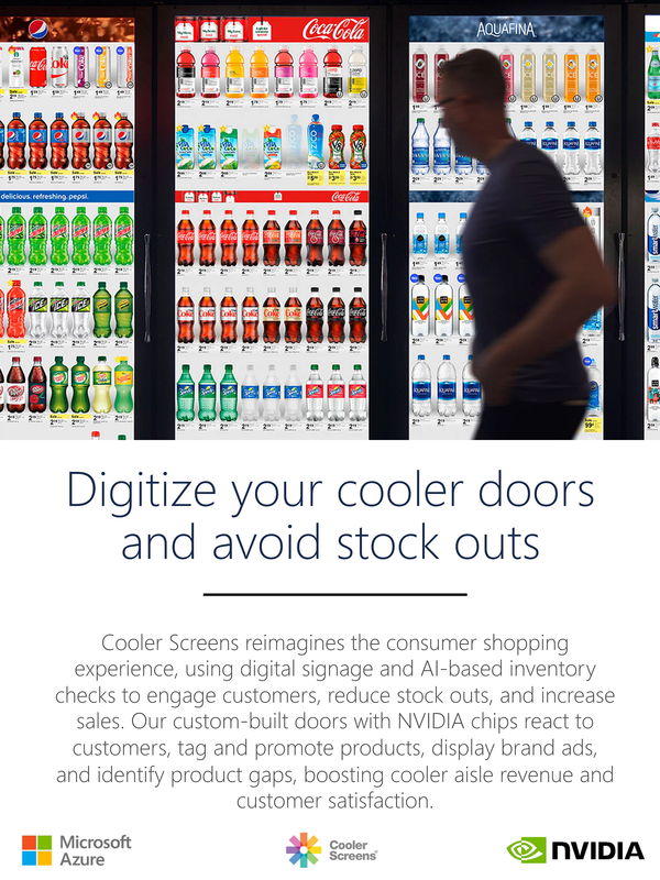 Digitize Your Cooler Doors and Avoid Stock Outs