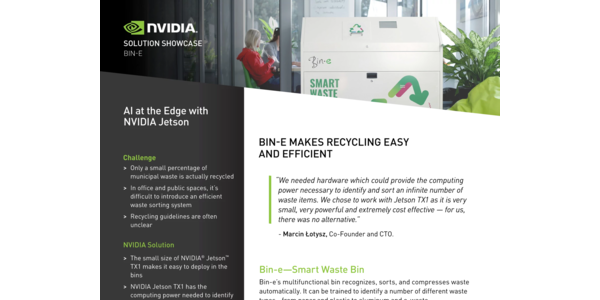 Bin-e Smart Waste Bin