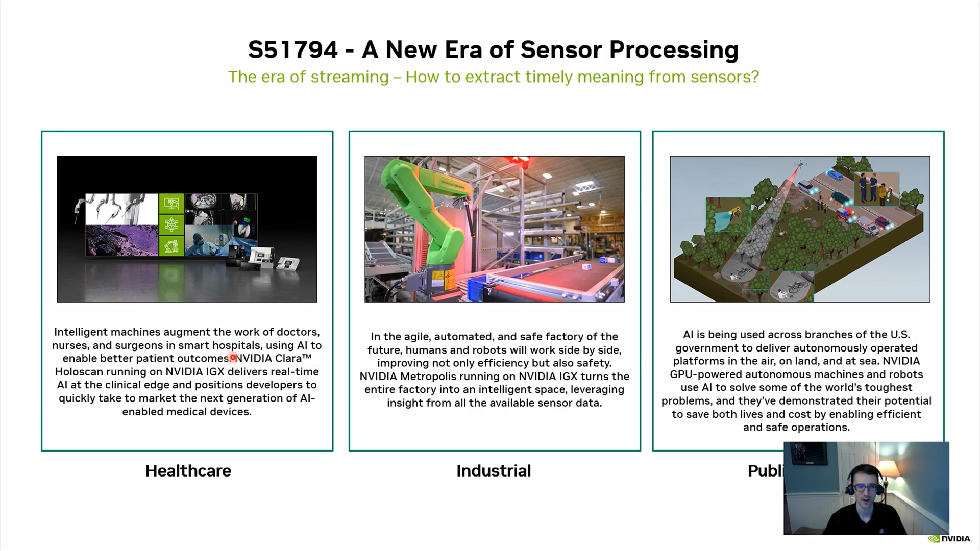 A New Era of Sensor Processing