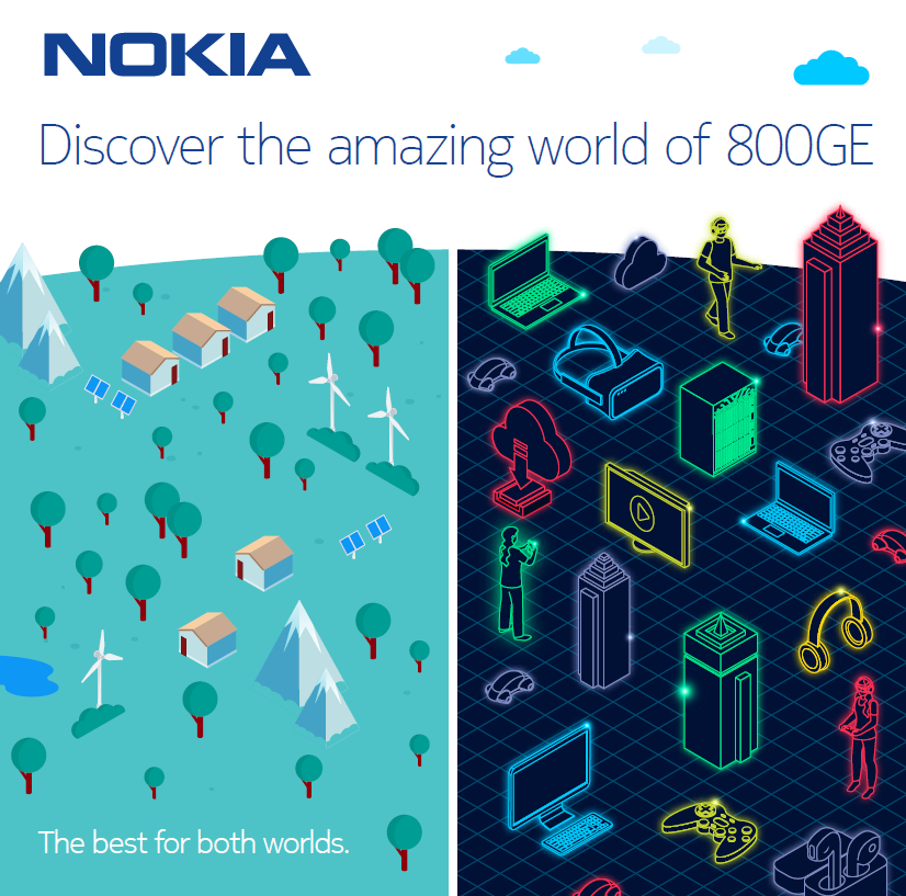 800GE routing: The best for both worlds