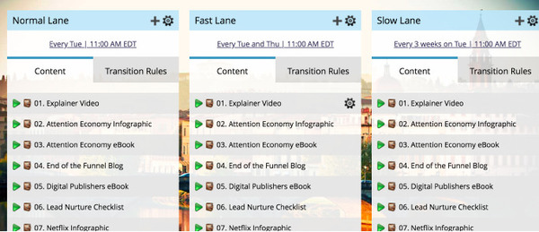 Email Nurture Speed Lanes using PathFactory Engagement Data