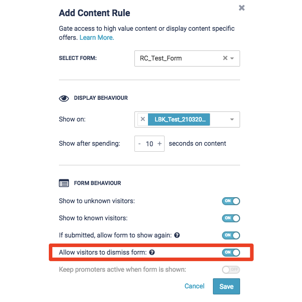 Using Eloqua Forms in Content Tracks - PathFactory