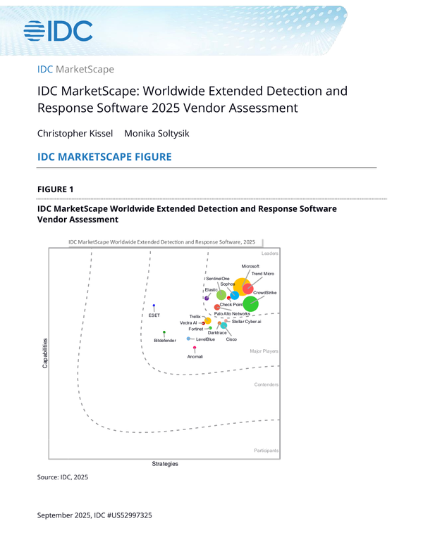IDC MarketScape: Worldwide Extended Detection and Response Software ...