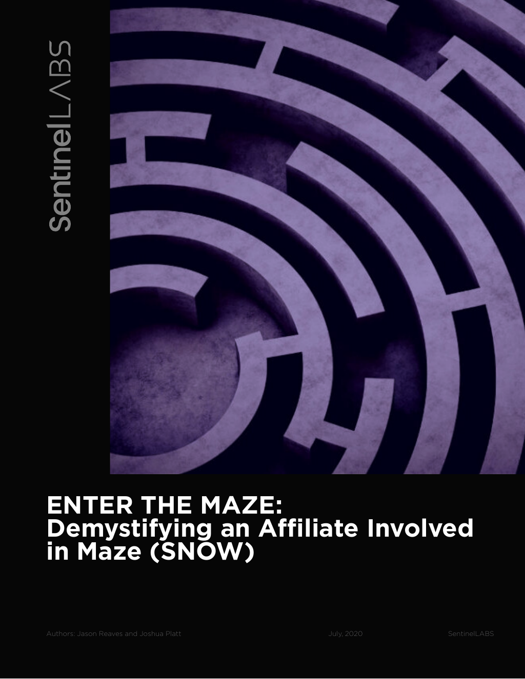 Enter the MAZE Demystifying an Affiliate Involved in Maze (SNOW)