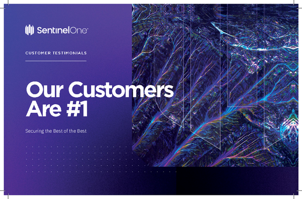 SentinelOne Case Study Booklet