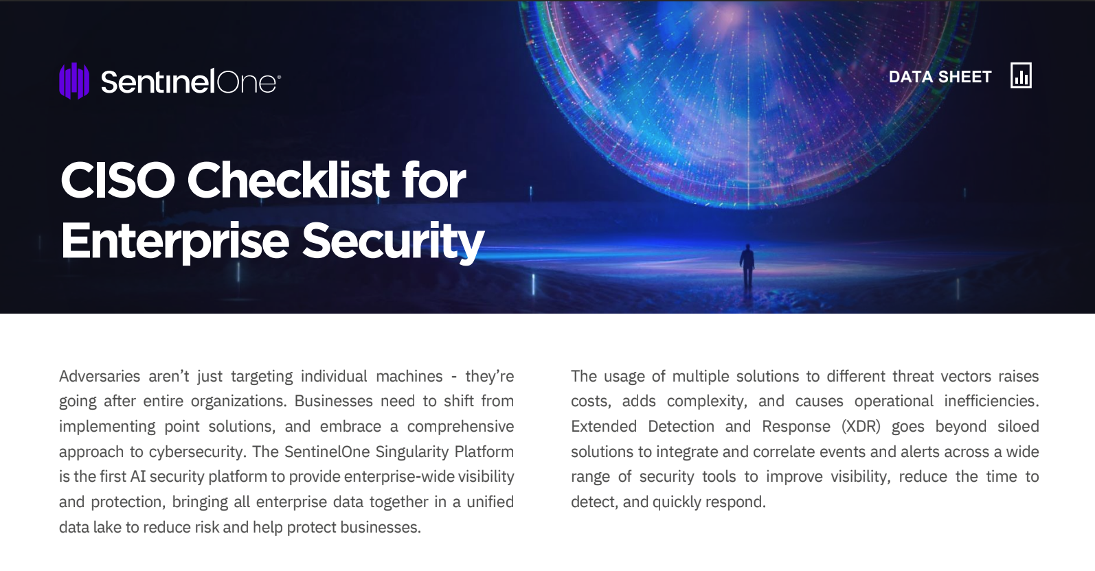 SentinelOne CISO Checklist For Enterprise Security