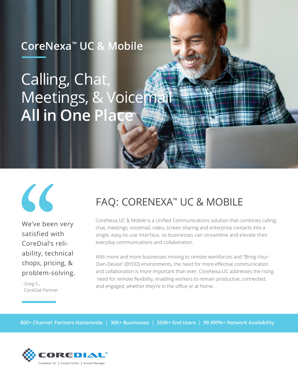 CoreNexa UC: FAQ
