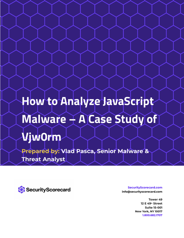 How To Analyze Java Script Malware A Case Study Of Vjw0rm