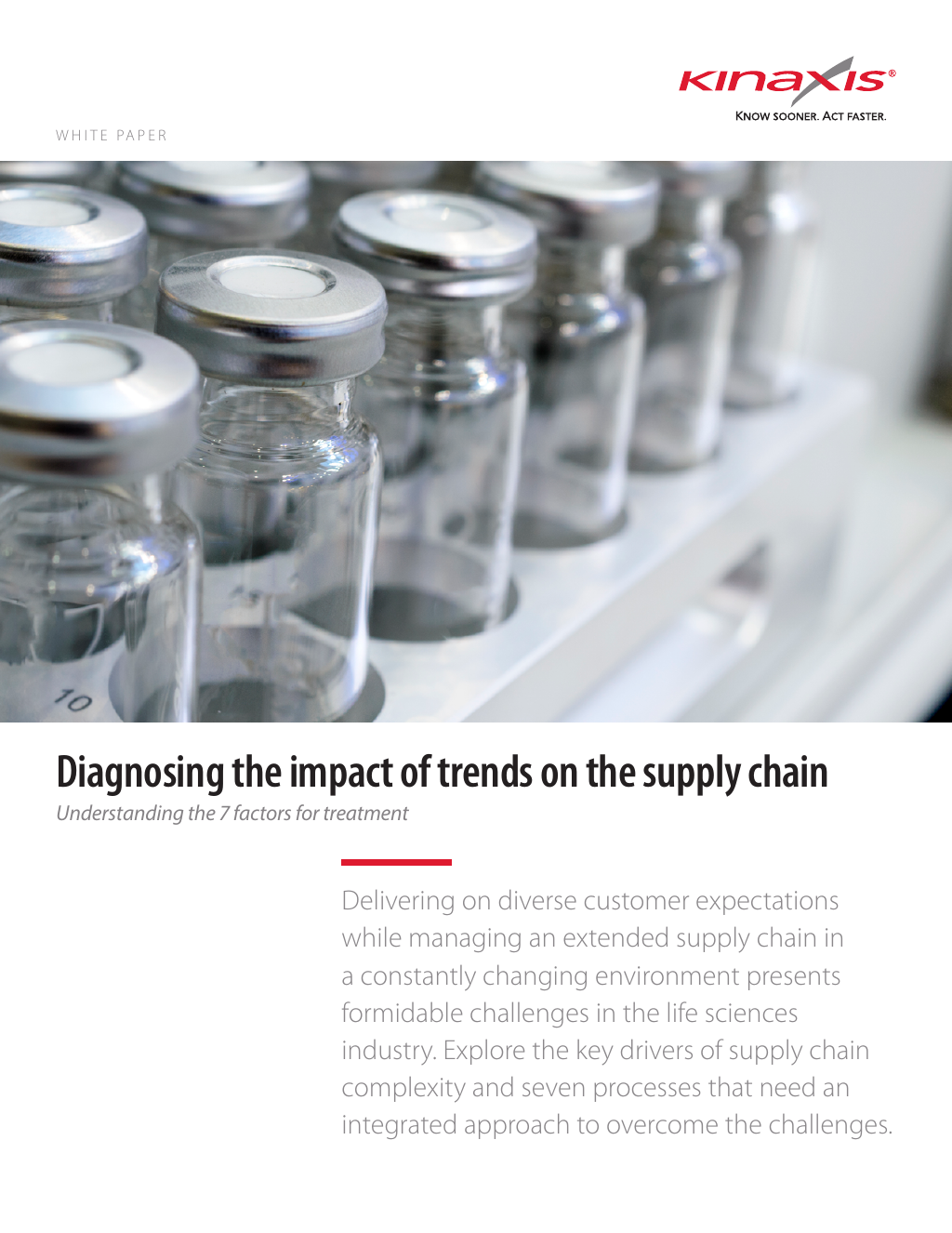 Diagnosing the impact of life sciences trends on the supply chain