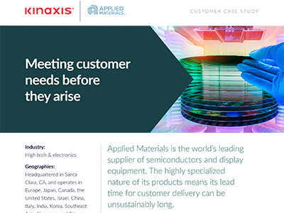 Applied Materials: Meeting customer needs before they arise