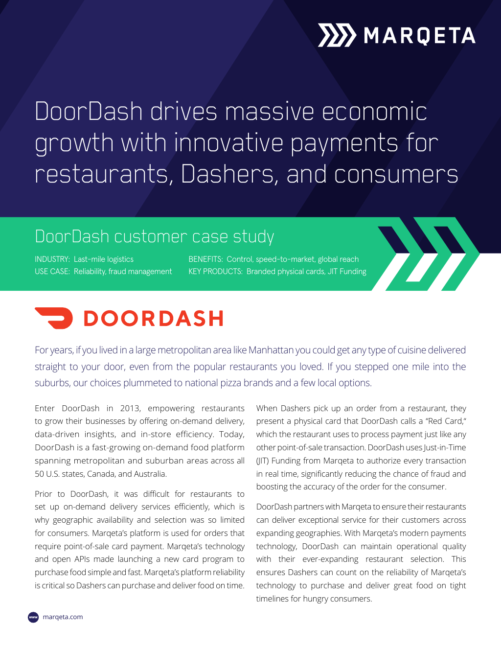 doordash interview case study