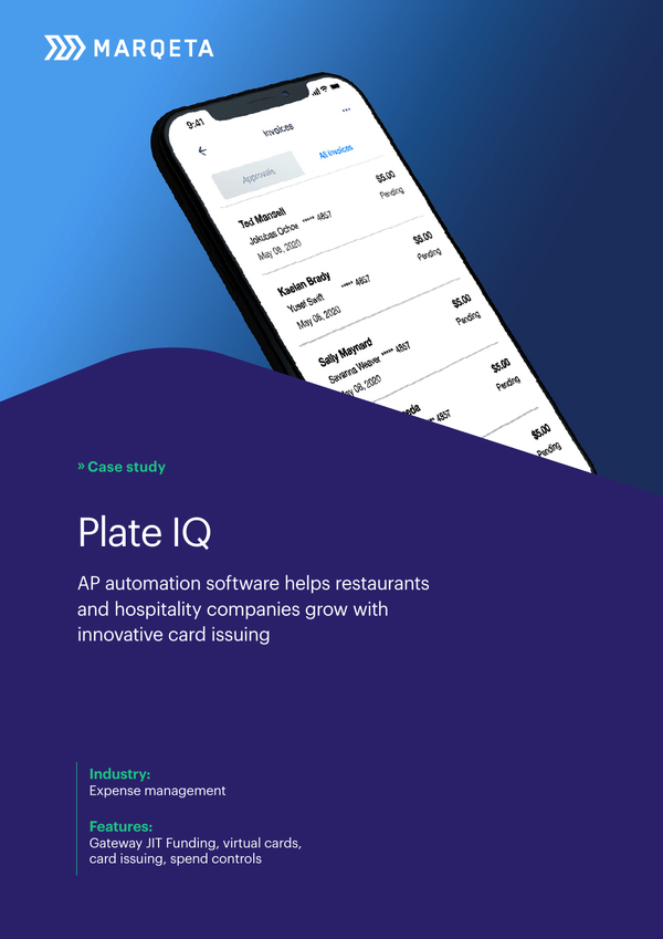 Plate IQ Case Study with Marqeta