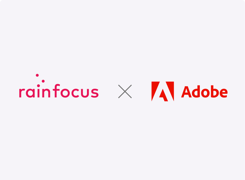 RainFocus Adobe Partnership Announcement
