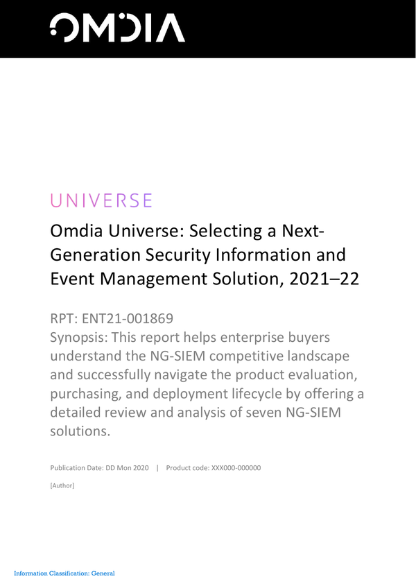 Gartner Magic Quadrant for SIEM 2025