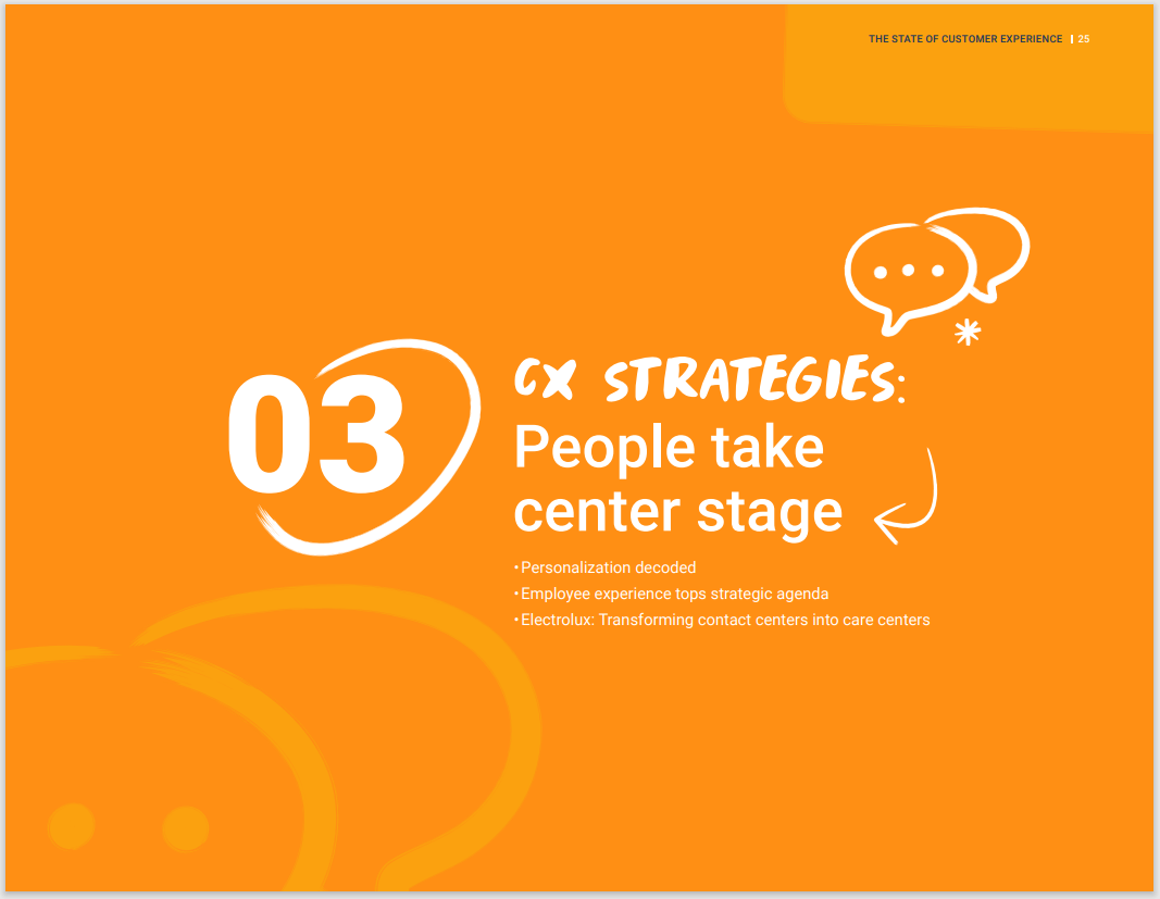 CX strategies: People take center stage